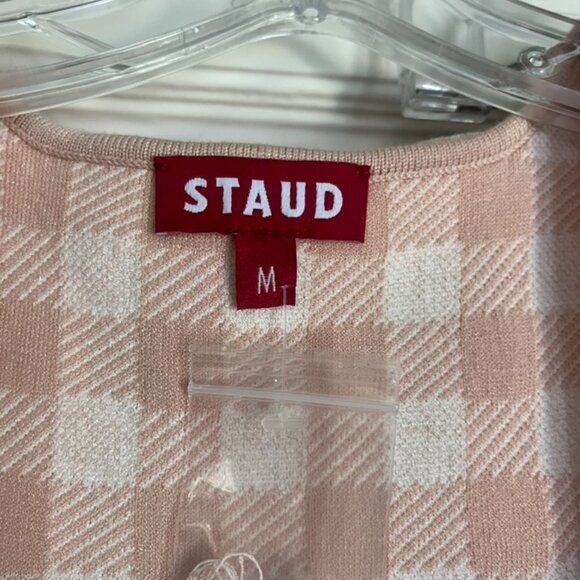 STAUD Trail Gingham Top & Avalanche Pants Set, Both Size M - Picture 3 of 5